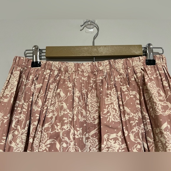 Vintage Scott McClintock Cottagecore Gathered Waist Maxi Midi Skirt Large 90s - Picture 5 of 7